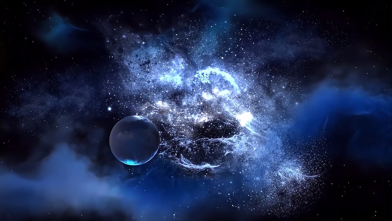 遨游太空非常美丽最后回到太阳系