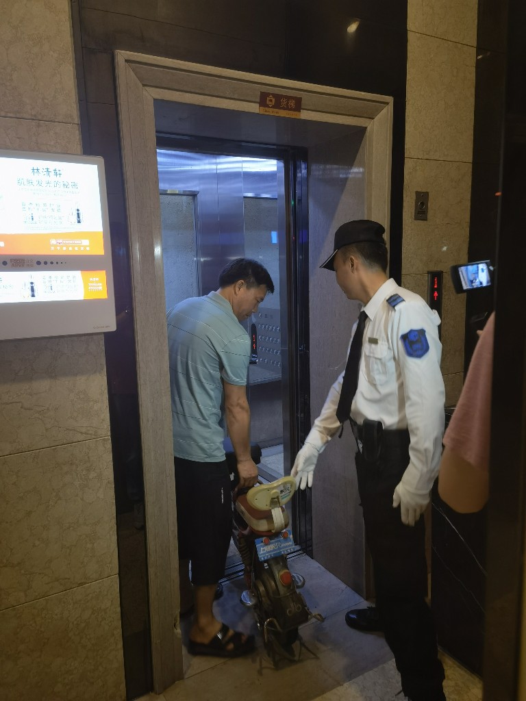 电动车进电梯可智能识别顺德北滘这个小区率先试行