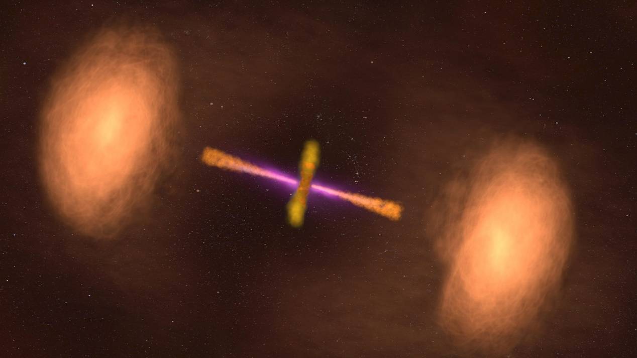 科学|科学家发现新星系，很是奇怪，神似战斗机形状