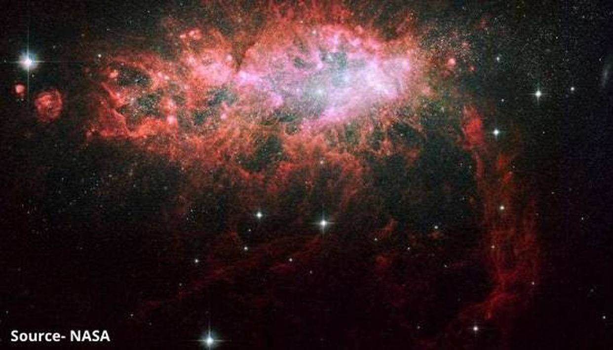 科学|科学家发现新星系，很是奇怪，神似战斗机形状