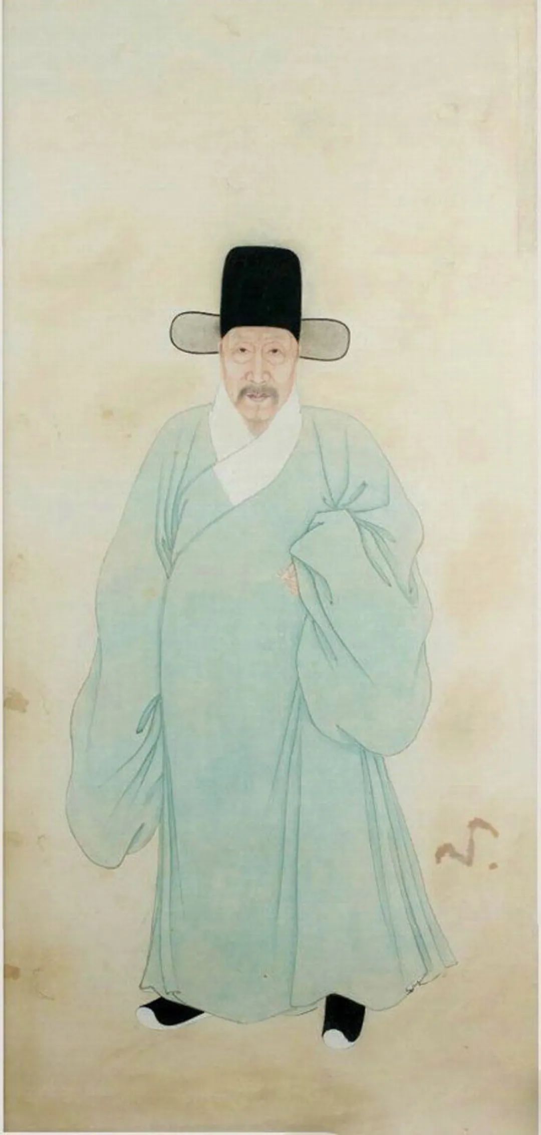 明清时期君子世无双道袍
