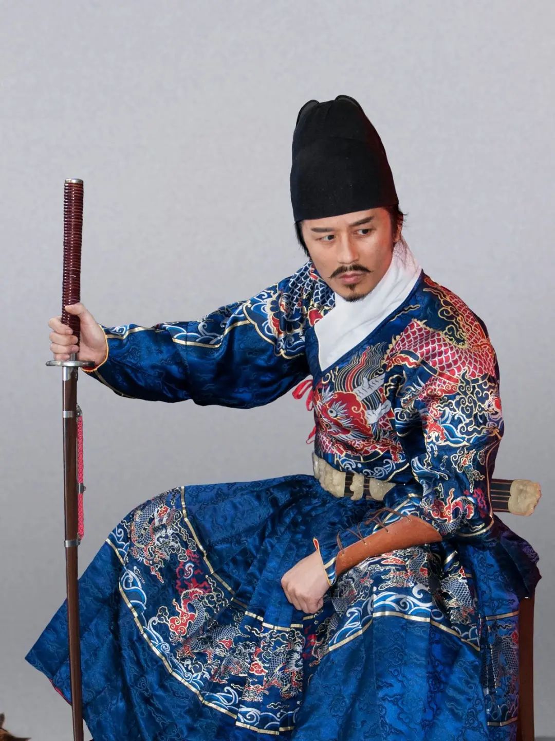 明清时期大明锦衣卫曳撒贴里