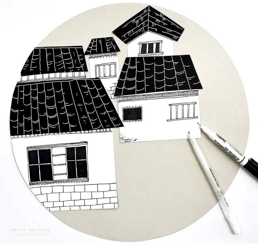 儿童画教程走进独特的地域领略别样的风情江南印象