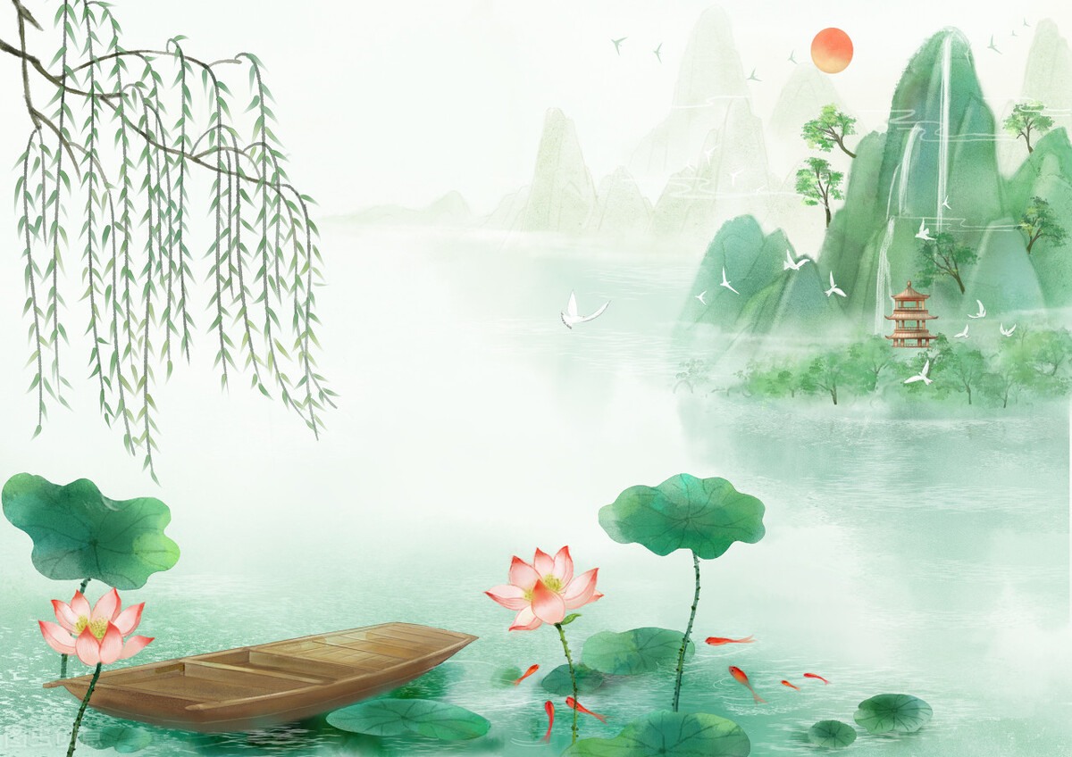 夏日邂逅荷花四首诗词便美翻了整个夏天