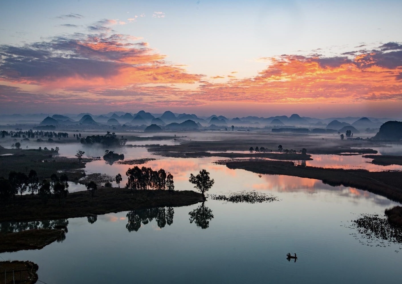 云南文山普者黑国家5a级景区暑假去旅游比大理丽江更美