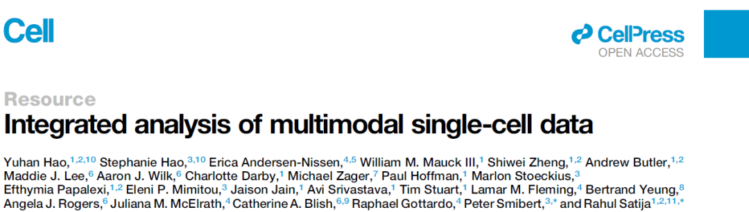 转录组|单细胞多组学整合分析——突破以转录组来定义细胞类型的传统