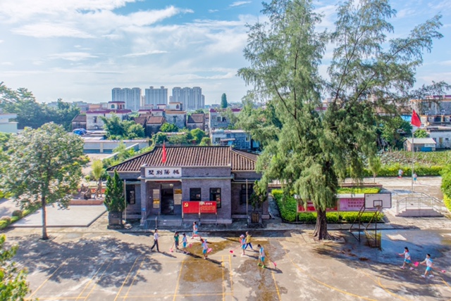 江门新会大鳌镇桃荫别墅红色文化展厅启用