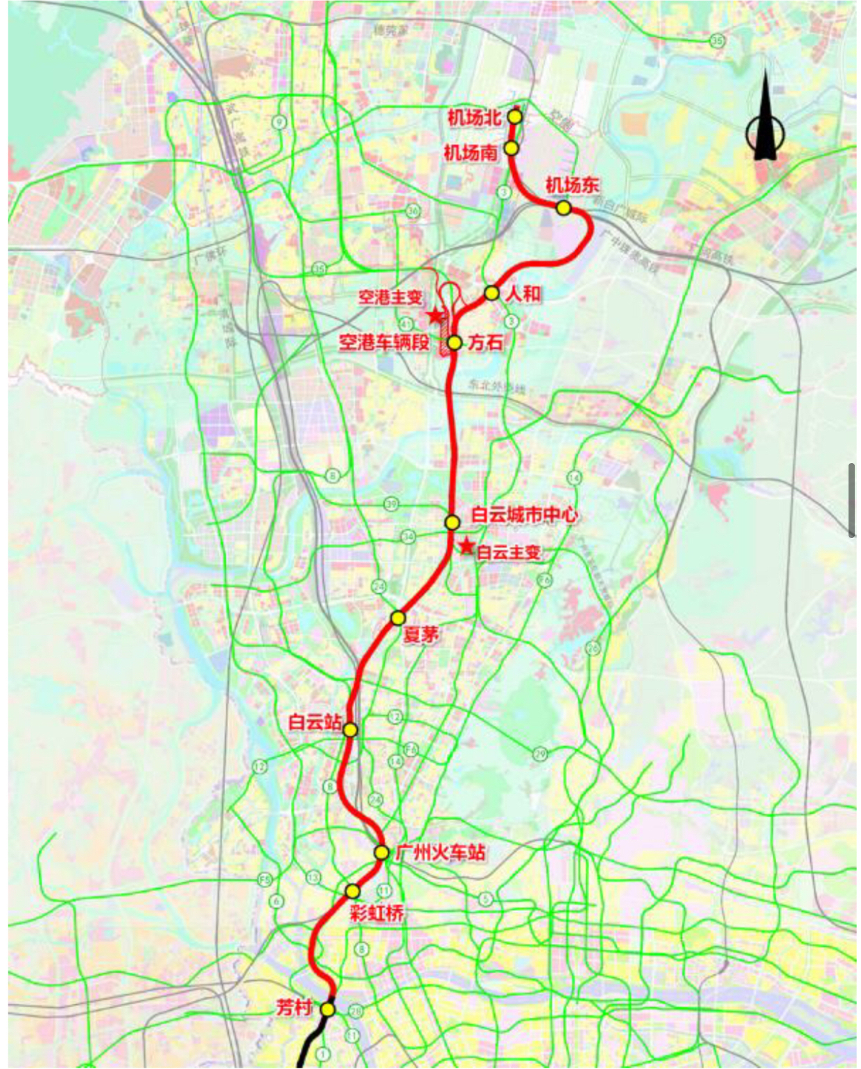 南沙18号线路图图片