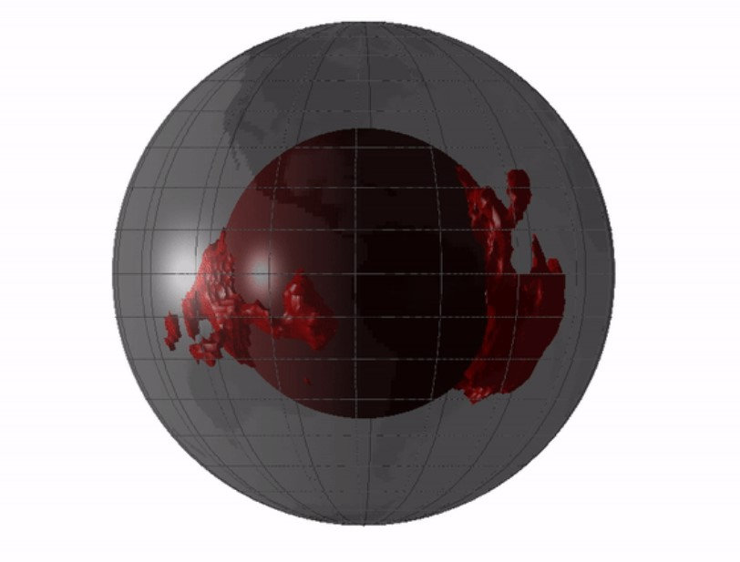 |地球磁场的薄弱区域背后可能隐藏着外星碎块