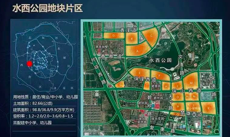 天津水西公园路线图图片