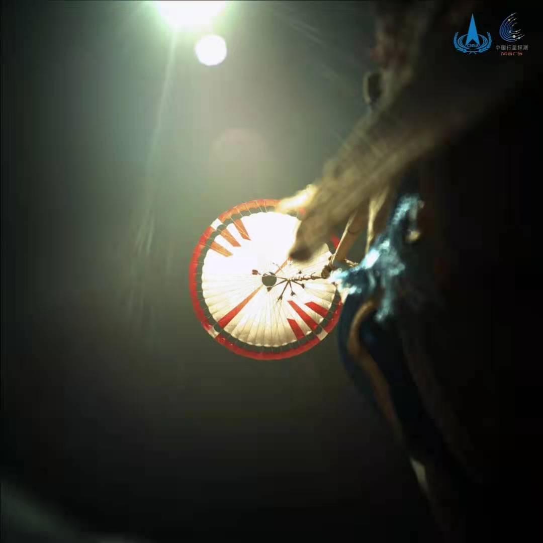 降落伞|“祝融号”的“朋友圈”，更新啦！