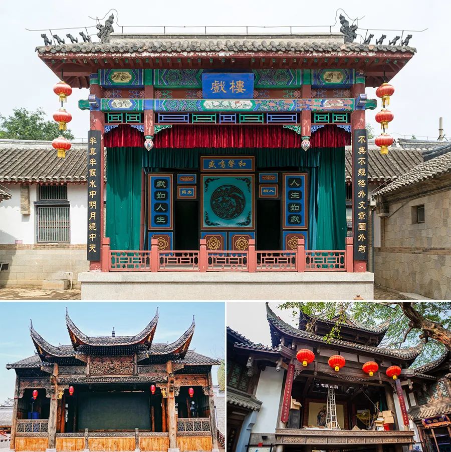 儿童画教程建筑之美与童趣创想濒临消失的古戏台