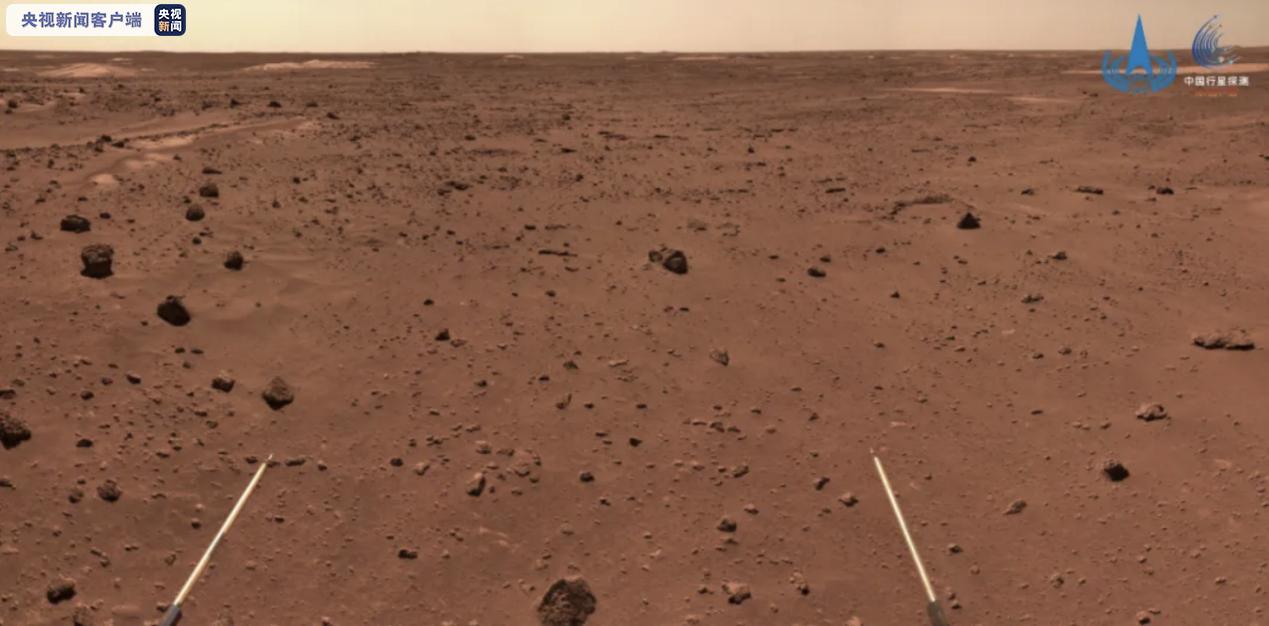 火星车|“祝融号”火星车开始穿越复杂地形地带