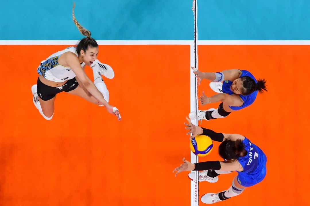 奥运进行时中国女排vs阿根廷女排精彩图集