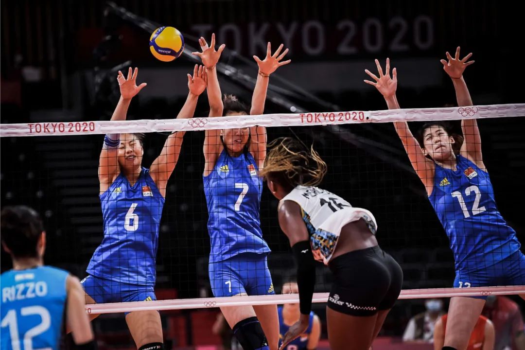 奥运进行时中国女排vs阿根廷女排精彩图集