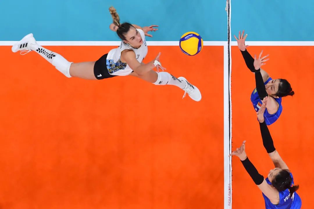 奥运进行时中国女排vs阿根廷女排精彩图集
