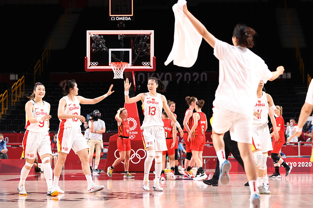 战胜比利时中国女篮3战全胜成头号种子