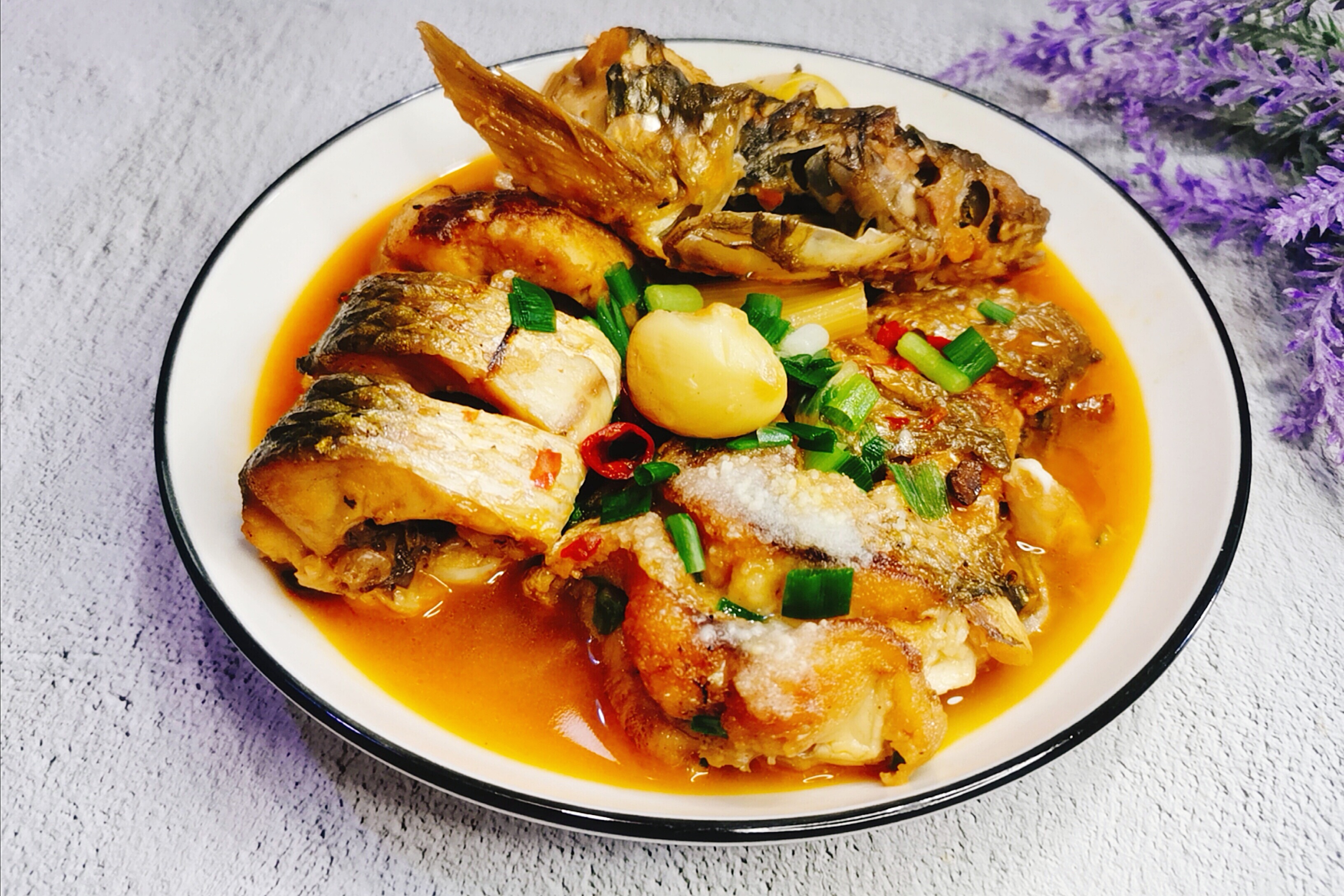 烹调梭鱼一点也不难家常红烧做法就能做出味道鲜美浓郁的好菜