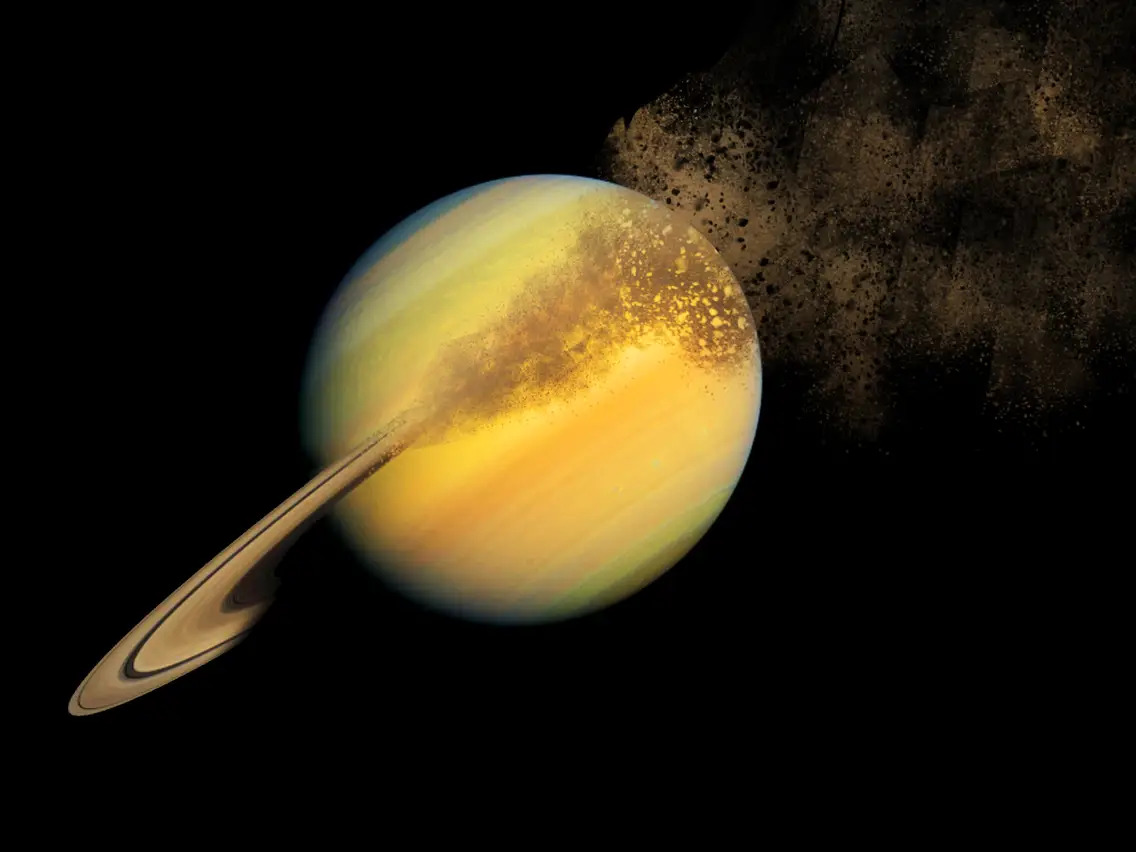 土星|如果土星失去了对土星环的控制，那该怎么办？
