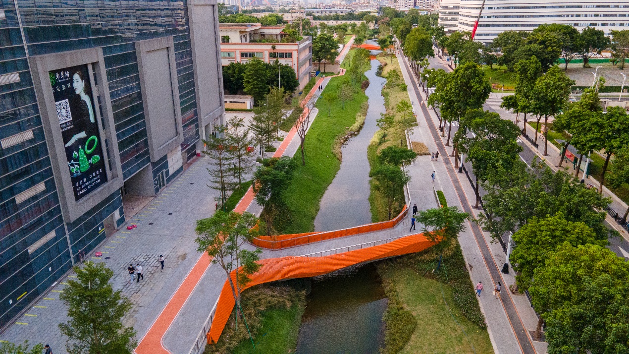 大坦沙又上新桥中中路景观靓了广州呼吸中心门前畅了