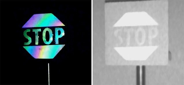 科技|彩虹制造技术助自动驾驶汽车“看清”路标
