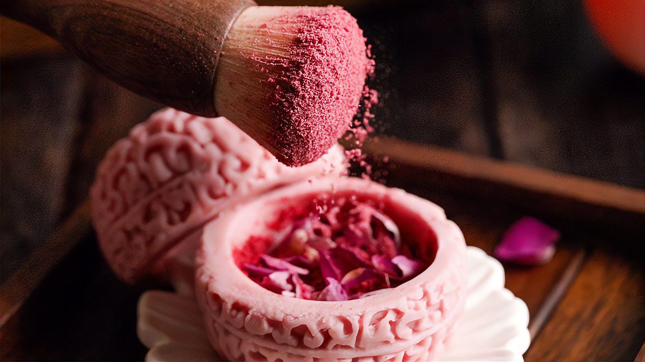 绝美中式糕点胭脂水粉七仙女一见立马下凡