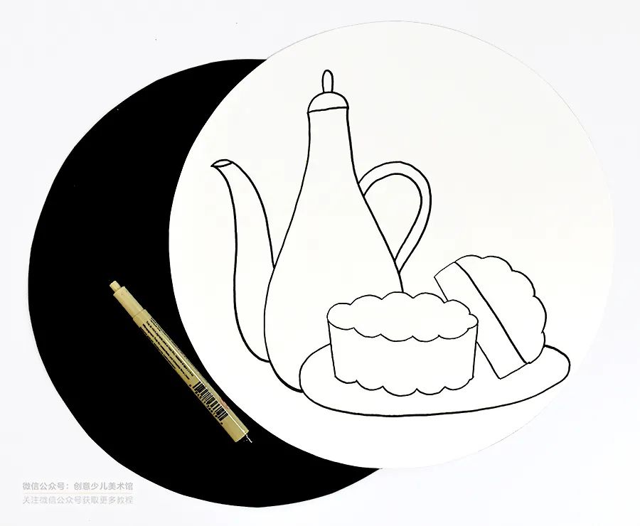 儿童画教程传统节日文化主题课程中秋节的味道