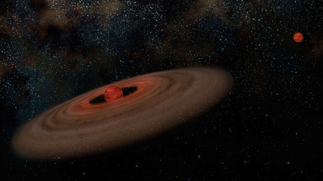 天文|巨大的行星和棕矮星形成于非常遥远的地方