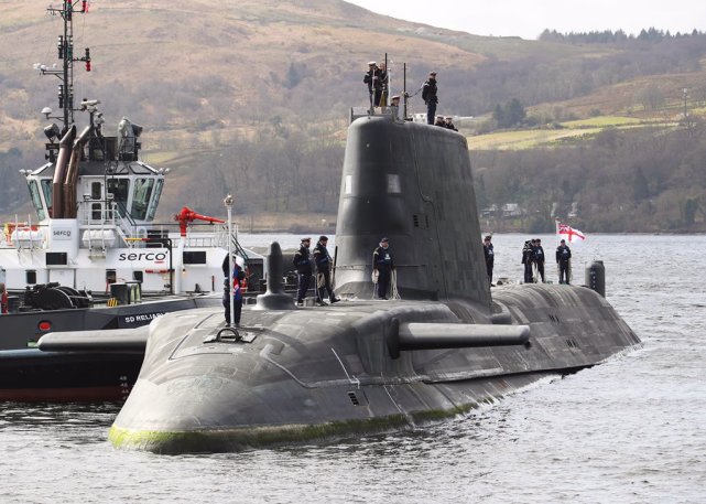 英国第4艘机敏级攻击核潜艇服役从开工建造到服役耗时超12年