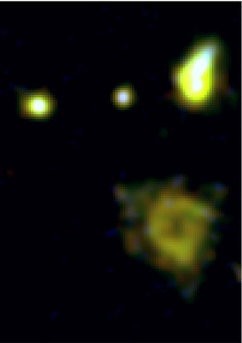 仙女星系|天文学家在早期首次观测到罕见的“宇宙火环”