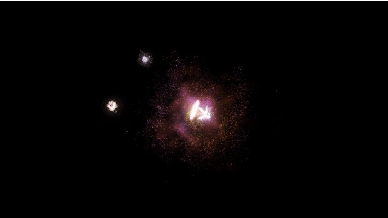 仙女星系|天文学家在早期首次观测到罕见的“宇宙火环”
