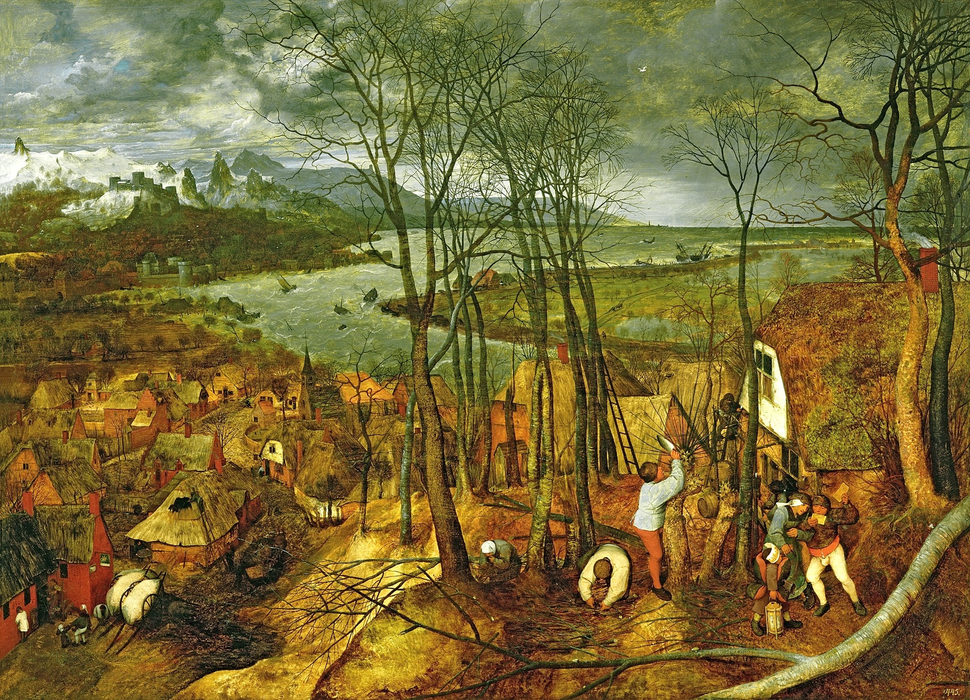 老彼得勃鲁盖尔和他独树一帜的农民画