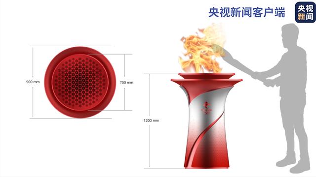 奥运会|冬奥火炬标志、火种台和火炬手服装长啥样？