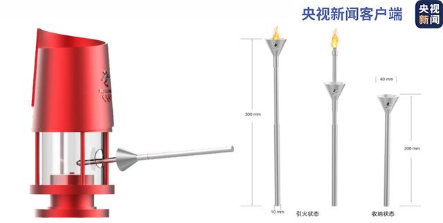 奥运会|冬奥火炬标志、火种台和火炬手服装长啥样？