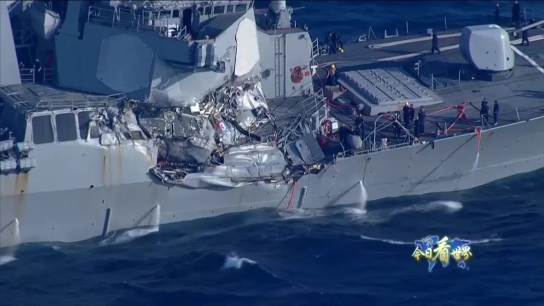 美核潜艇撞击事故后续最新卫星遥感影像披露更多细节