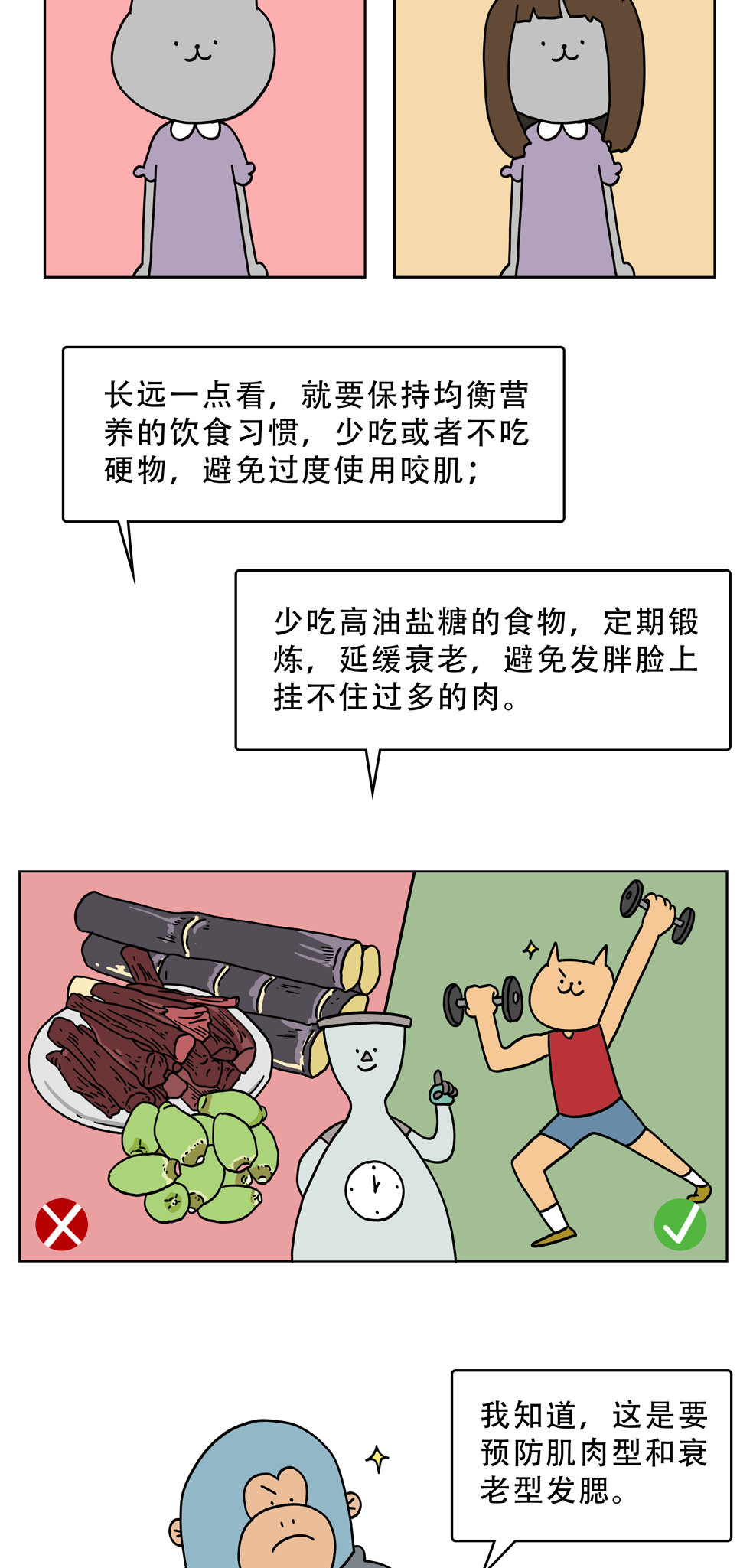 |为什么年龄越大脸越方？