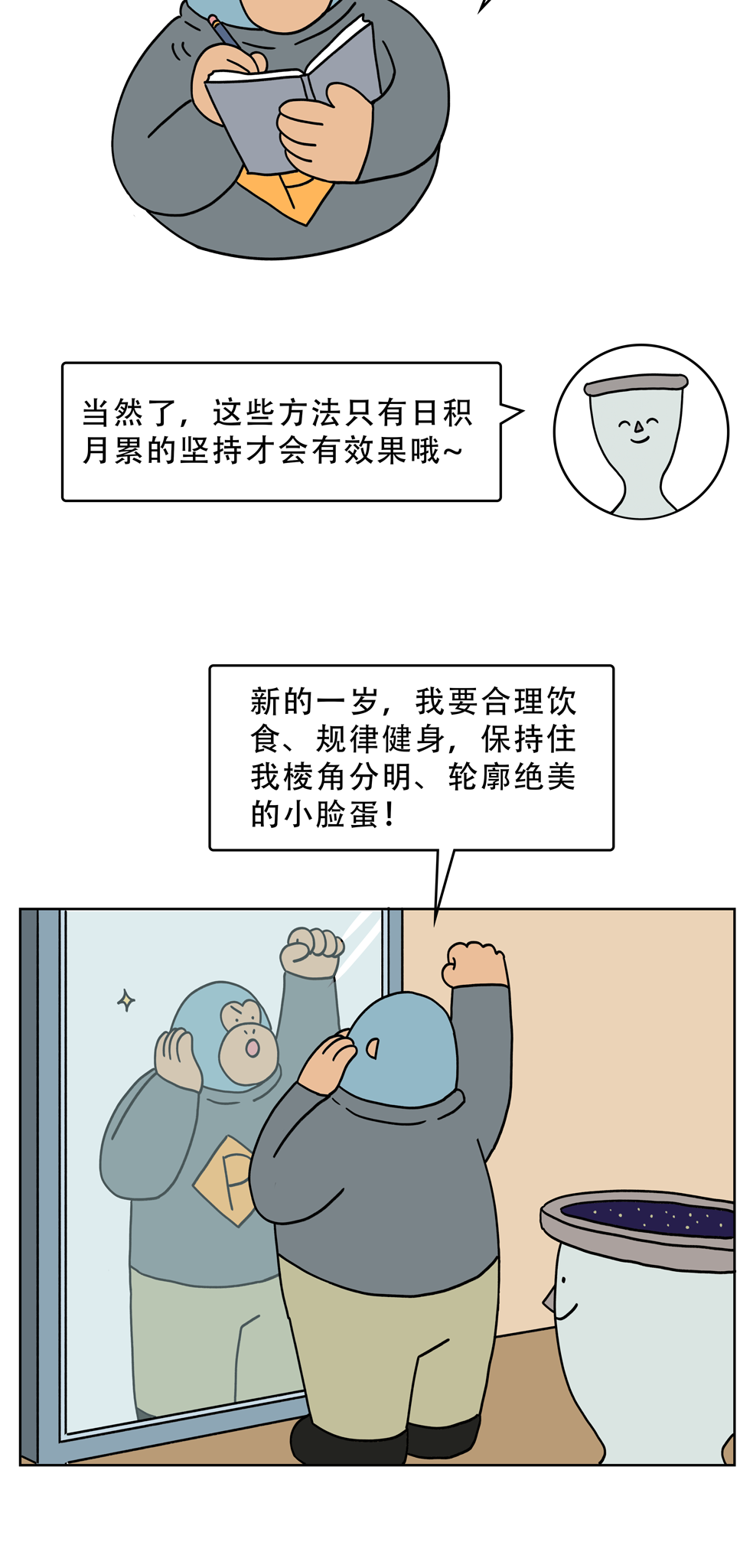 |为什么年龄越大脸越方？