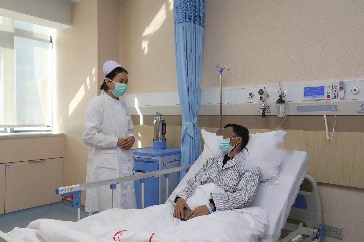 广医一院大坦沙院区试运行迎来首位住院病人