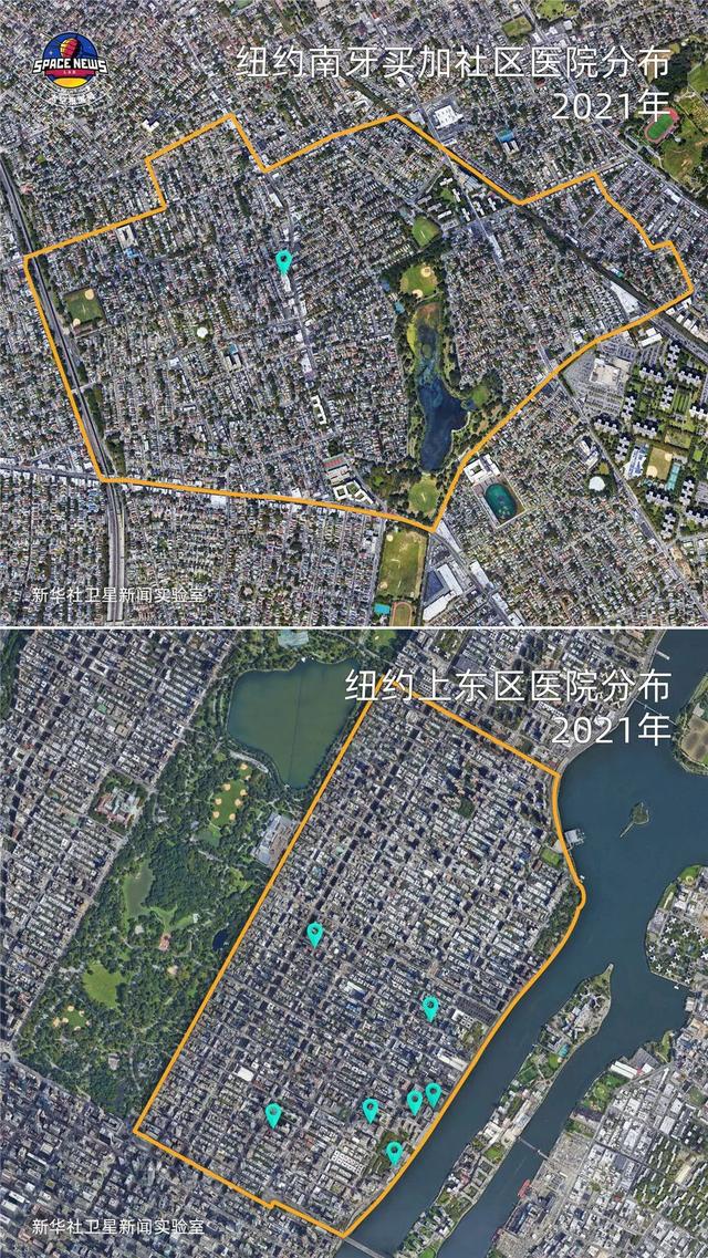 卫星调查美国城市陷入分裂