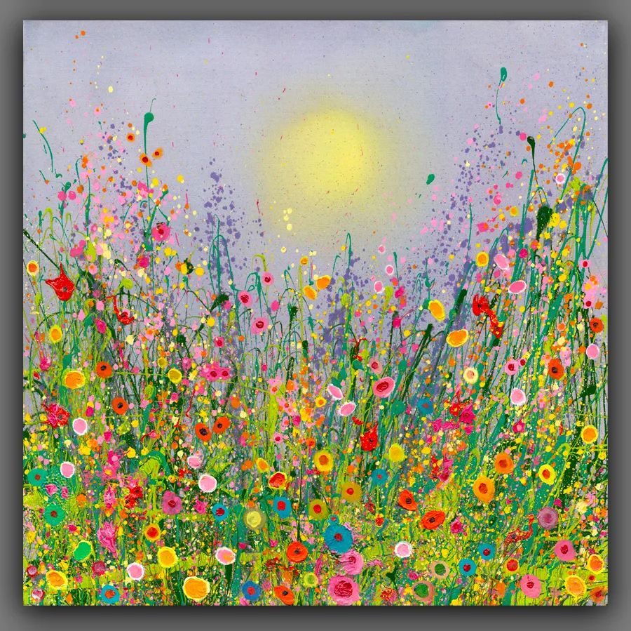 艺术在滴洒的颜料里遇见春天