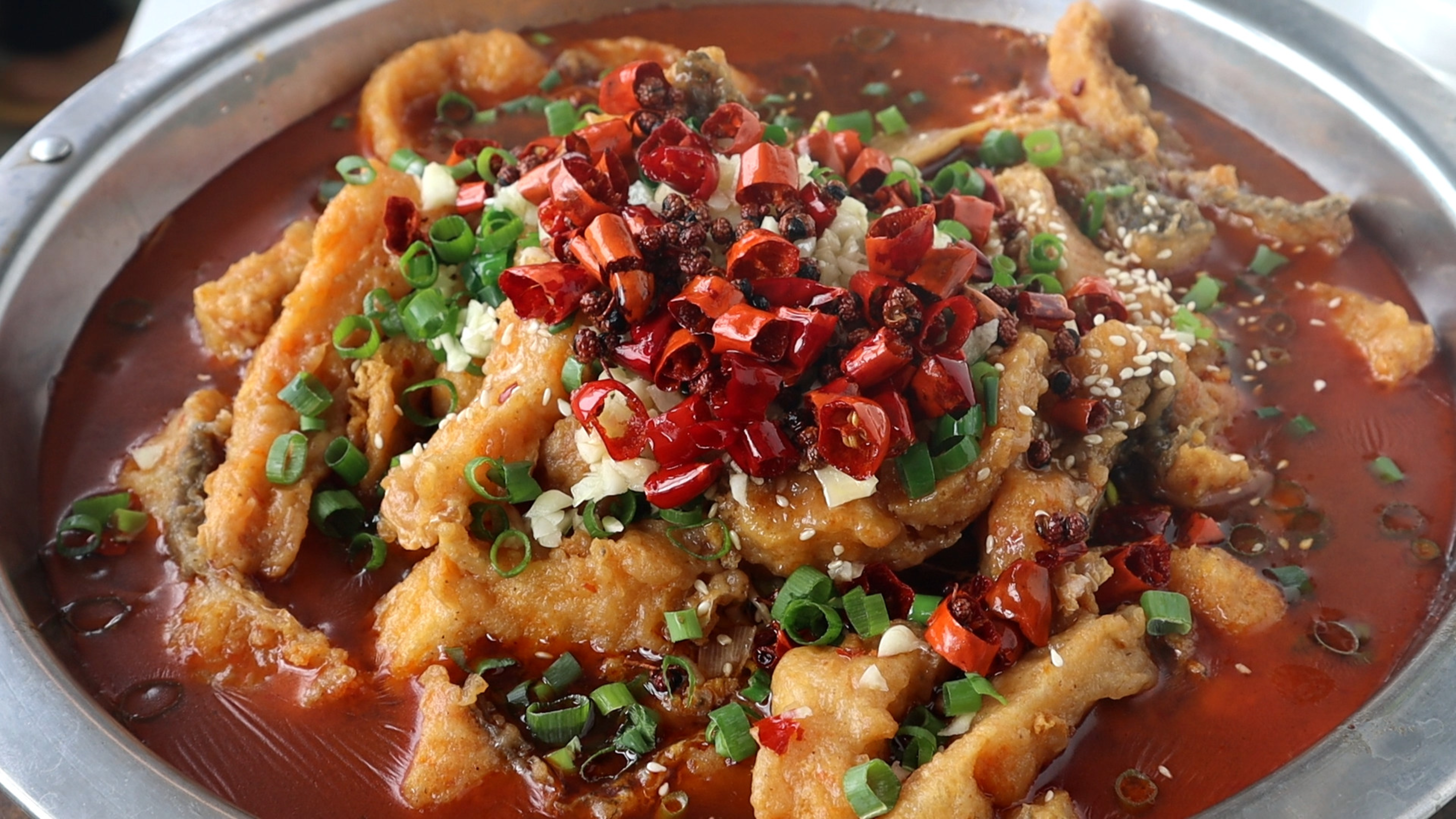 这才是炝锅鱼的正确做法鱼肉鲜香无腥味一次做一盆不够吃