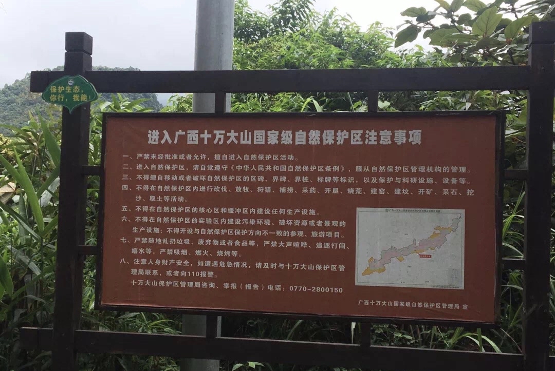 广西十万大山国家森林公园被大众误导的土匪窝其实是珠江源头