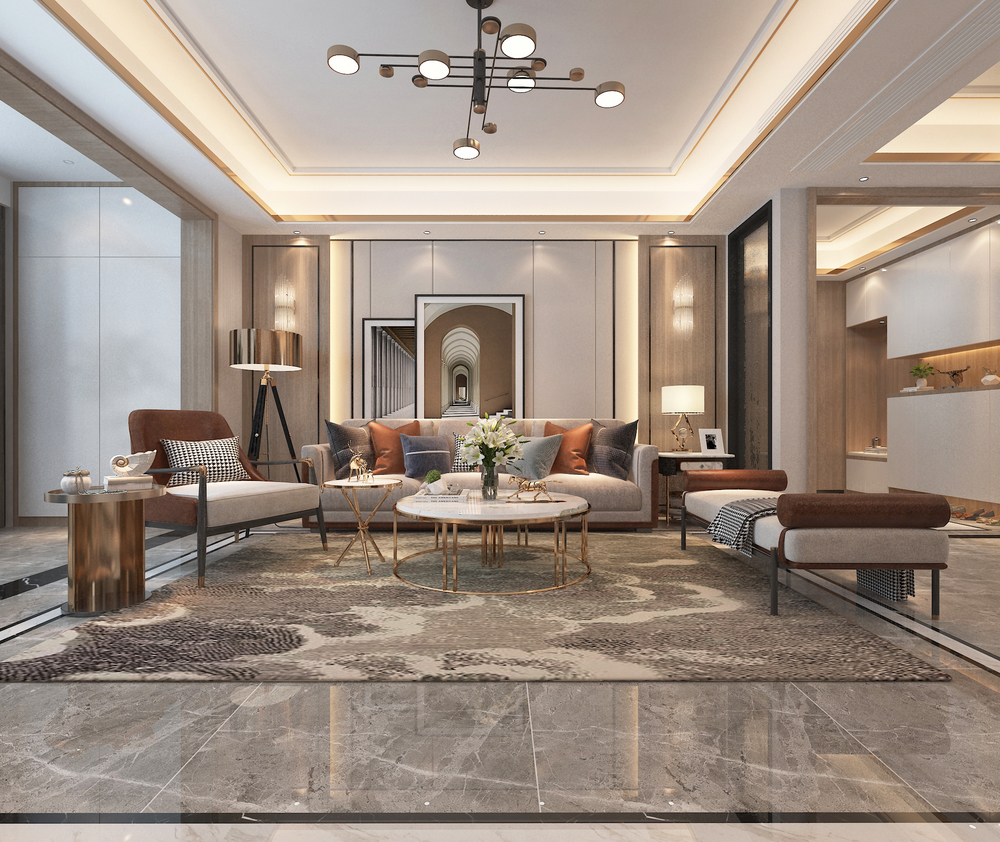 她家的港式风格让人眼前一亮真的很奢华走进去让人感觉很舒服