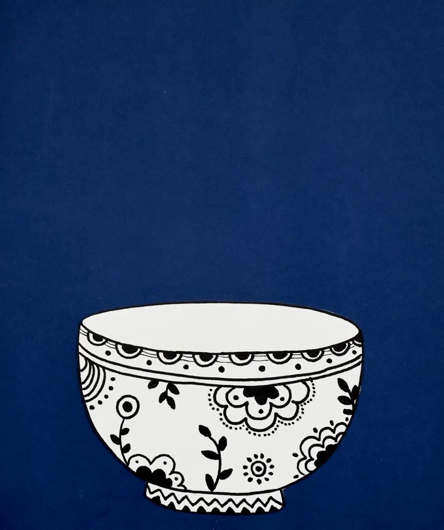 儿童画教程中华美食文化主题课程一碗面