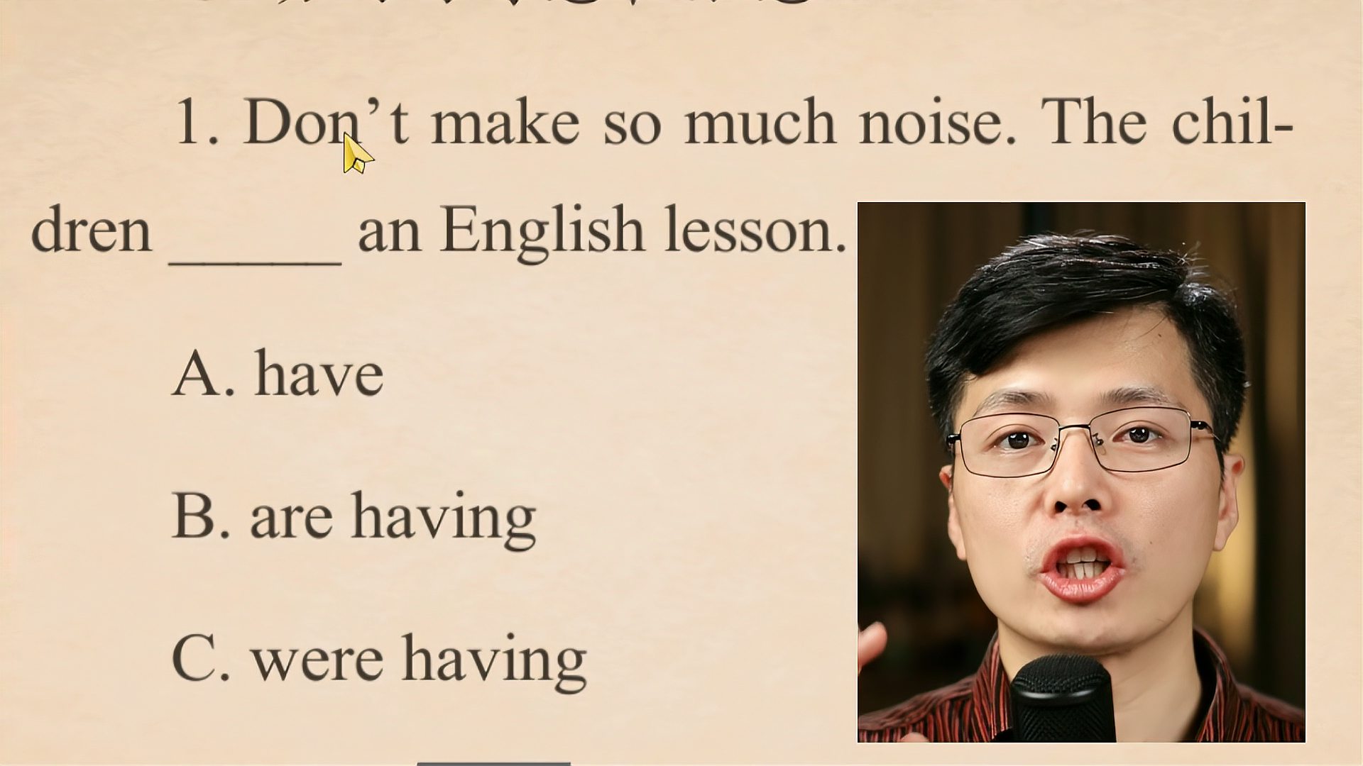 英语短语haveaclass用在这里哪不对跟山姆老师学语法