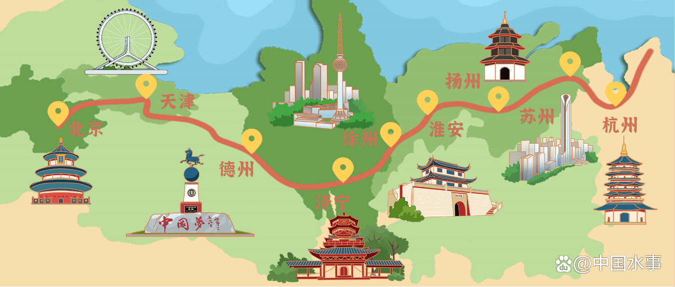 扫码坐上小船一起云游京杭大运河