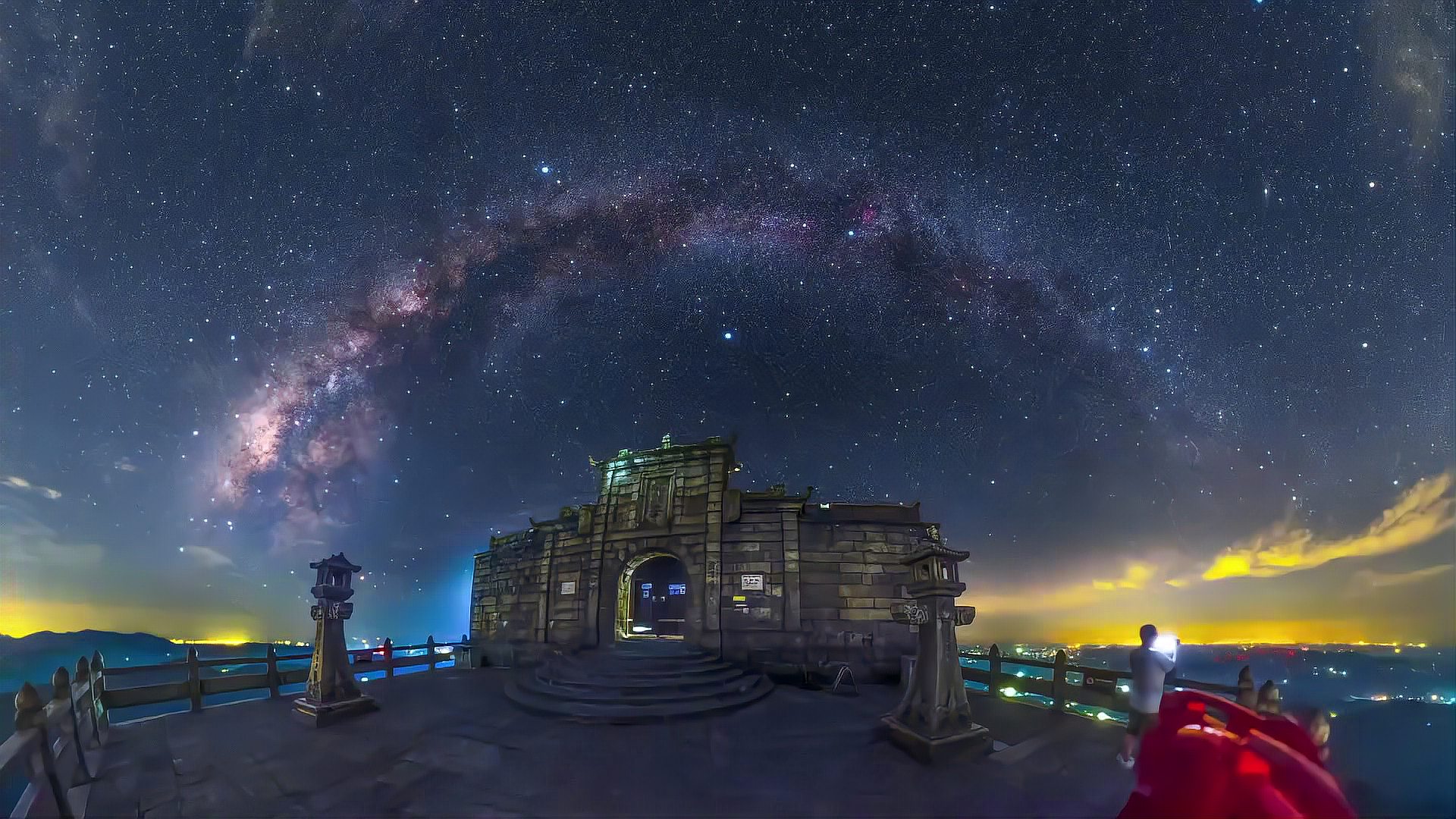 南岳衡山迎来最佳星空观赏期夏至过后在湖南省衡阳市南岳衡山进入观赏