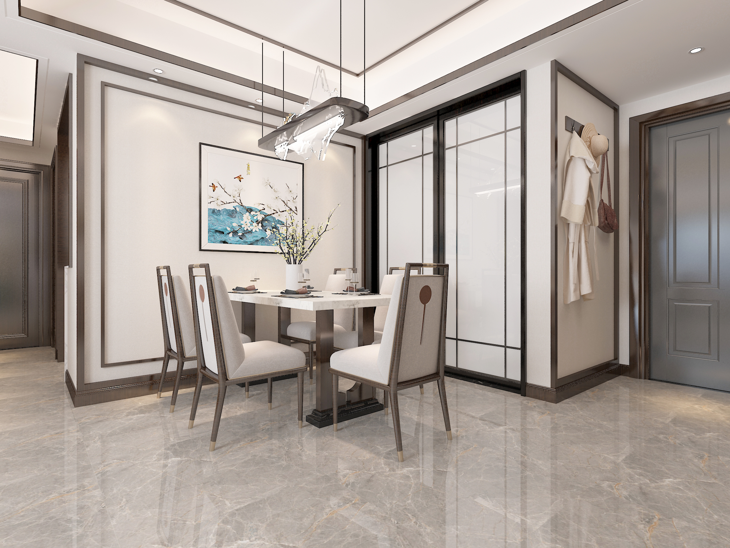 都说小户型不能装新中式看了这套福州建发的房子装修真的爱了