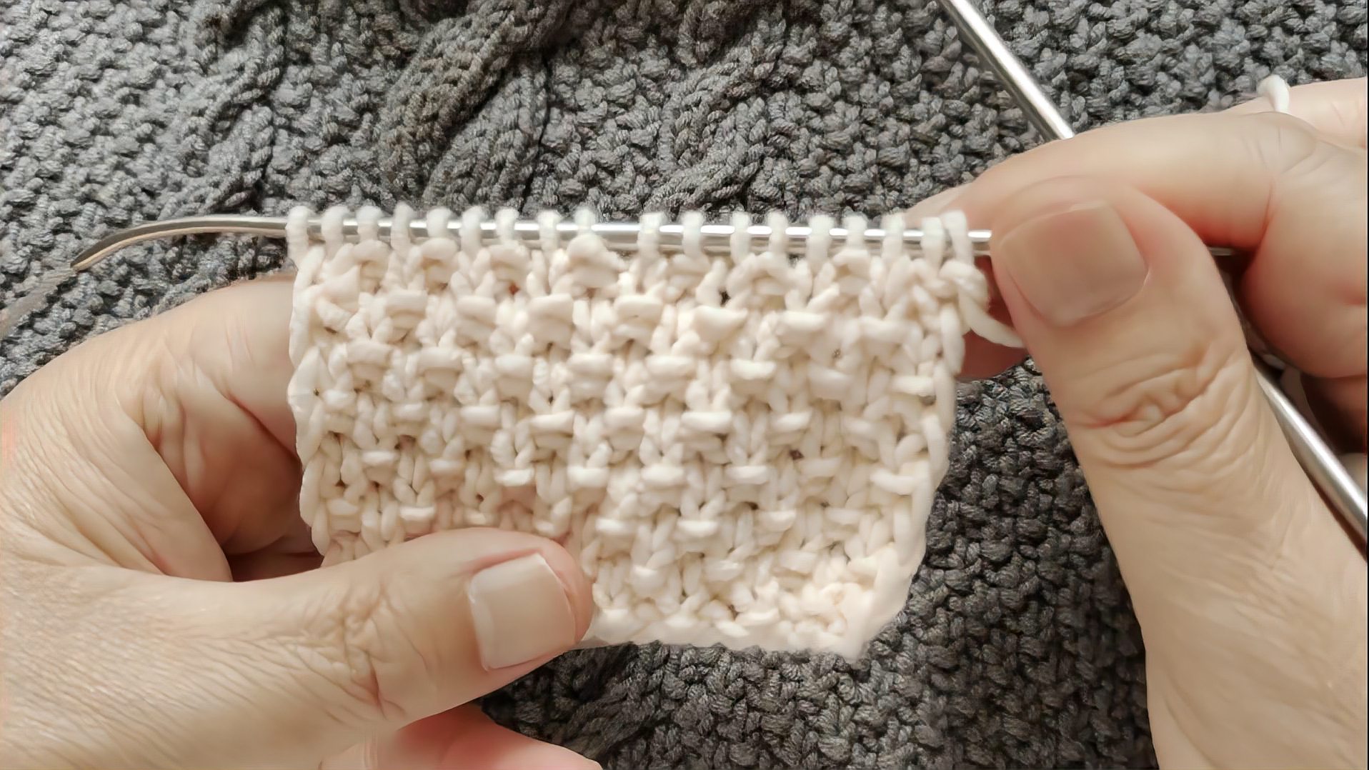 单桂花的编织教程适合编织各种款式的棒针毛衣简单易学