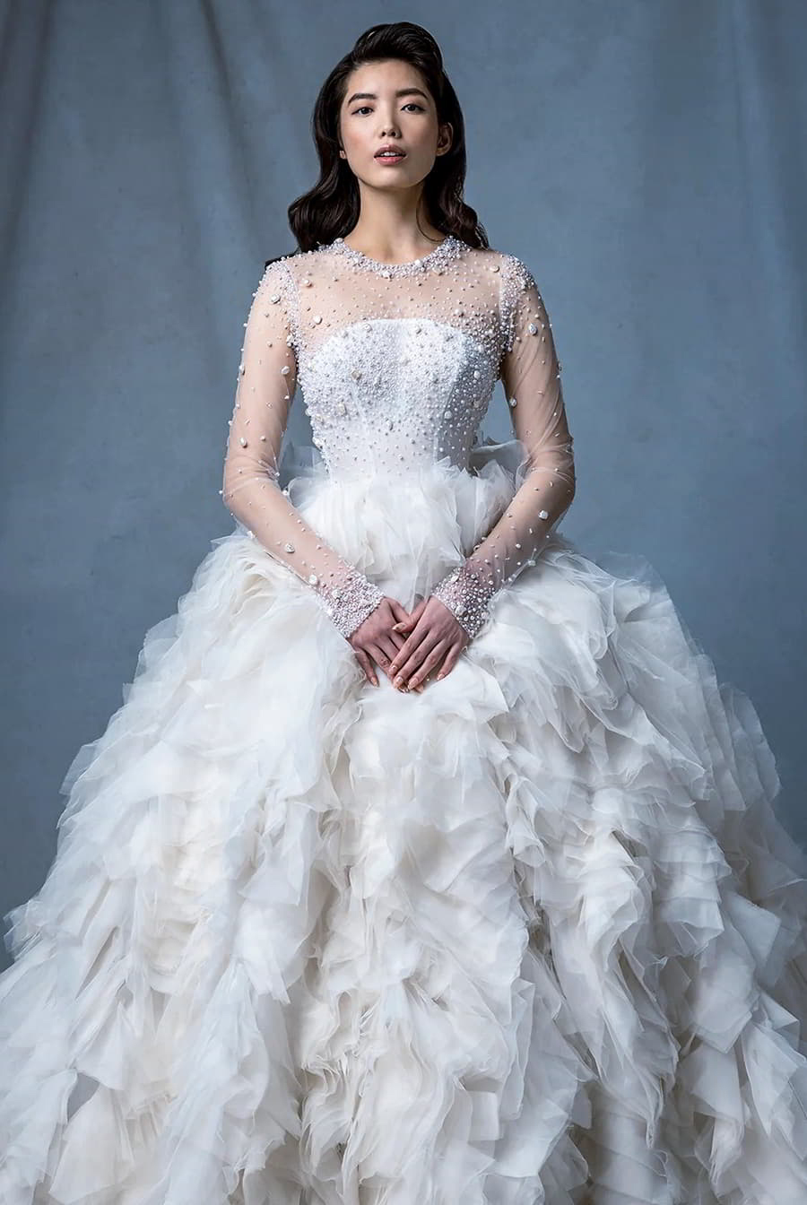 Ines Di Santo 2024年秋季高级定制婚纱